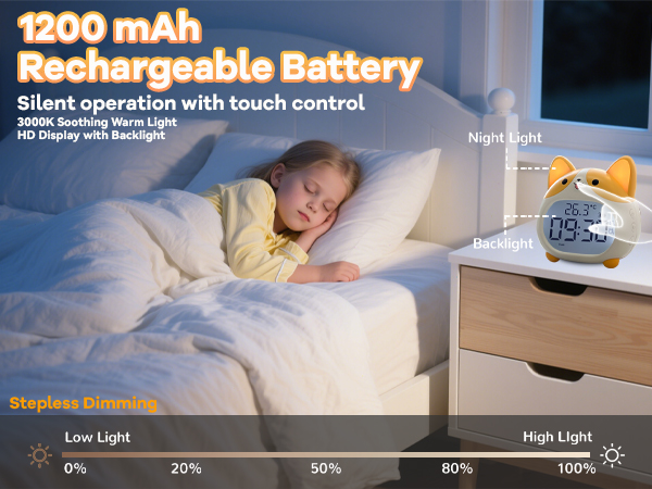 hatch alarm clock kids alarm clock for teens alarm clock loud alarm clock clocks for bedroom