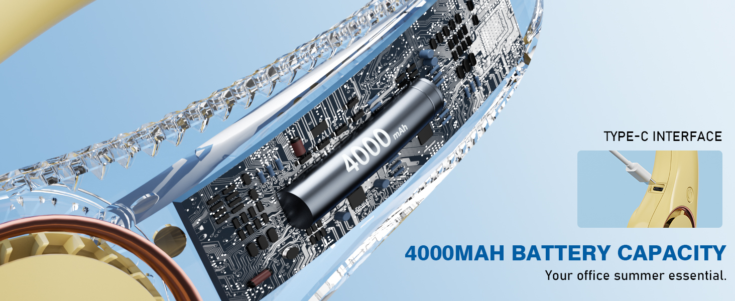 neck fan rechargeable