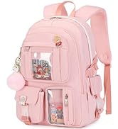Laptop Backpacks 16 Inch School Bag College Backpack Large Travel Daypack Kawaii Bookbags for Tee...