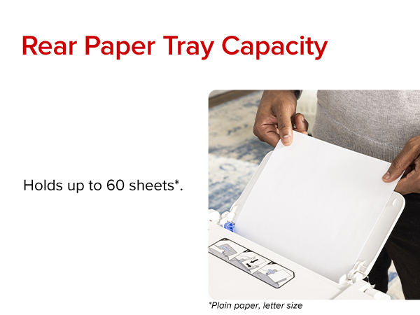 TS3720 rear paper tray