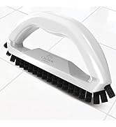Grout Brush with Stiff Bristles: Grout Cleaning Brush to Whiten Years of Dirty Grout, Durable Har...