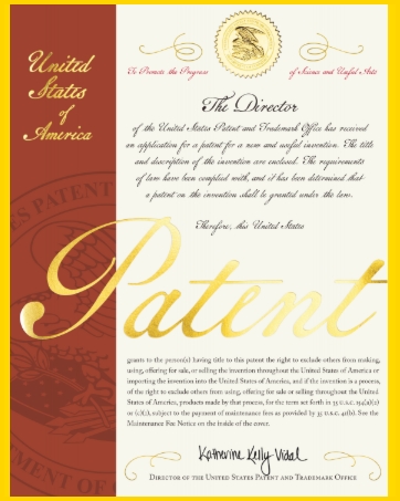 Patents for inventions