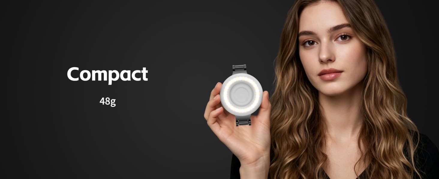 video light ringlight streaming light photo light telesin neewer ring light