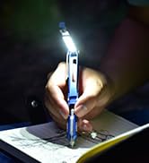 WUBEN E61 LED Tactical Pen Light 130 lumens IP66 Waterproof USB Charging, with high/Medium/Low/re...