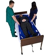 Patient Aid 75" x 33" SPU Patient Transfer Sheet with Hand Grips (5 Pack) - Disposable, Single Pa...