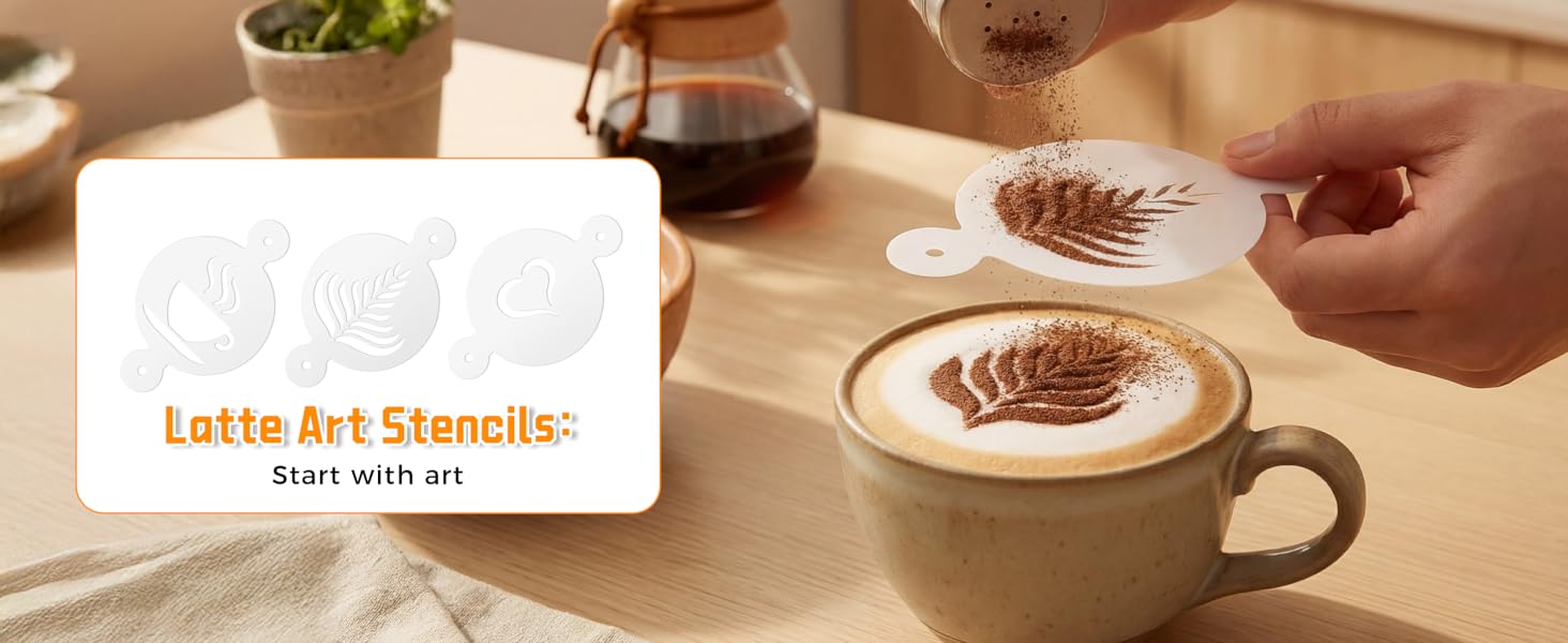 Latte Art Stencils