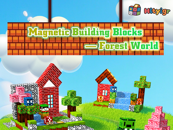Magnetic Blocks- Forest World
