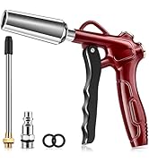 JASTIND Retro Red Air Blow Gun with Powerful Blast Air Nozzle, High Volume Air Blower Gun Kit w/4...