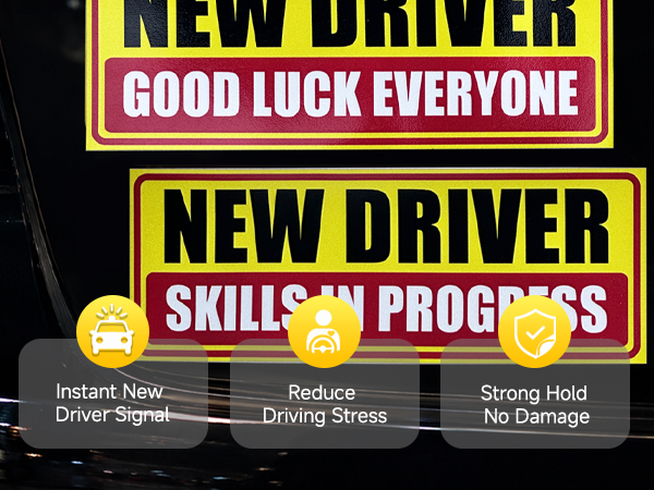 student driver magnet for car new stickers magnets sign please be patient magnetic signs bumper