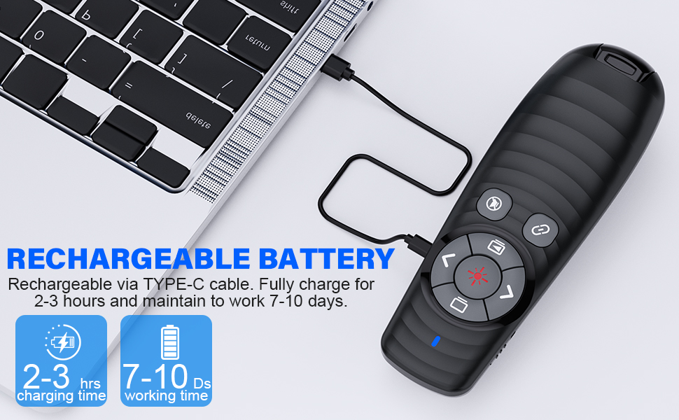 remote slide advancer with laser pointer