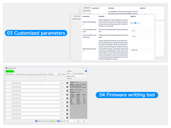 AI voice interaction module Customized voice command development