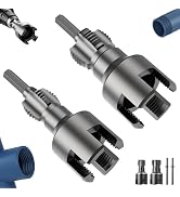 Integrated Internal &amp; External Pipe Threading Tool, 1/2'' 3/4'' Dual-Function Pipe Thread Cutting...