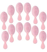 12 pcs Mini Hair Brush,Travel Detangling Brush with Exquisite Packaging Box,Mini Brush for Most H...