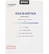 EPAX nFEP Film Sheet 200 x 140mm Thickness 0.125mm for E6/X1 and Other 5.5/6 inch UV Resin 3D Pri...