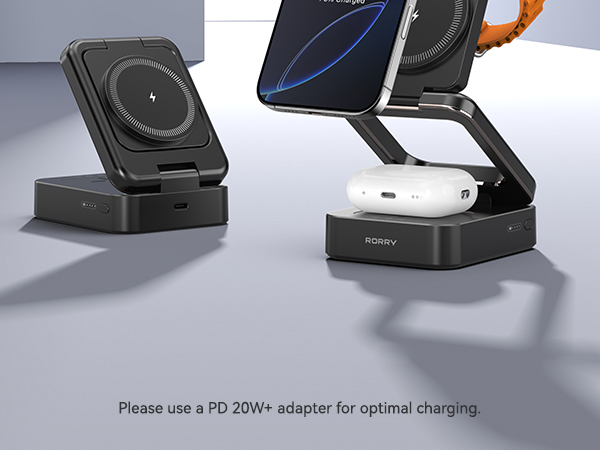 3-in-1 Charging Station 10000mAh