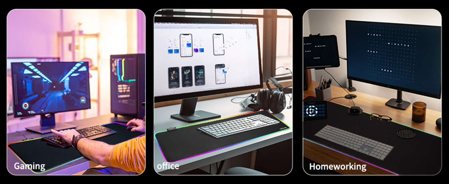 RGB Large Gaming Mouse Pad
