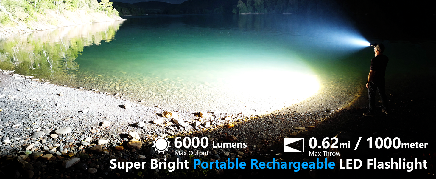 rechargeable flashlights