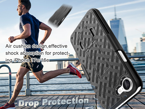 iphone 16e case belt clip shockproof