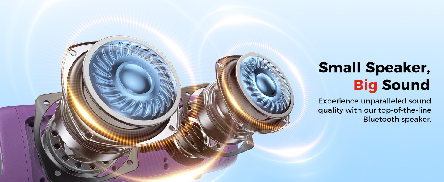 Portable Bluetooth speaker