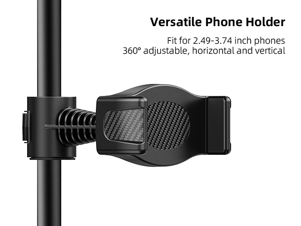 phone holder for recording