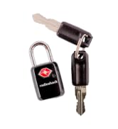 RadioShack TSA Locks for Luggage, Locks with Keys for Easy Added Security in Airports, Gyms, and ...