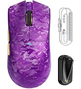 ATTACK SHARK X11 ULTRA Carbon Fiber Wireless Esports Gaming Mouse,8k Polling,42000DPI,PAW3950MAX ...