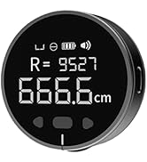 LIMORUNS Digital Tape Measure Rechargeable Small Smart Long Distance Rolling Measuring Tool for F...
