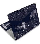 SUPERDANT Laptop Skin Sticker Galaxy Marine Life Laptop Decals Personalized Universal Notebook Co...