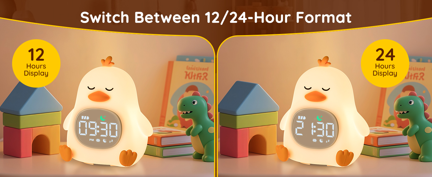 Alarm Clock with Night Light