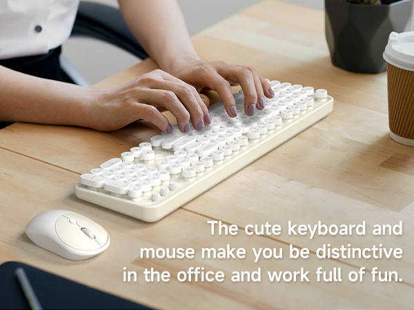Wireless Keyboard Mouse Combo