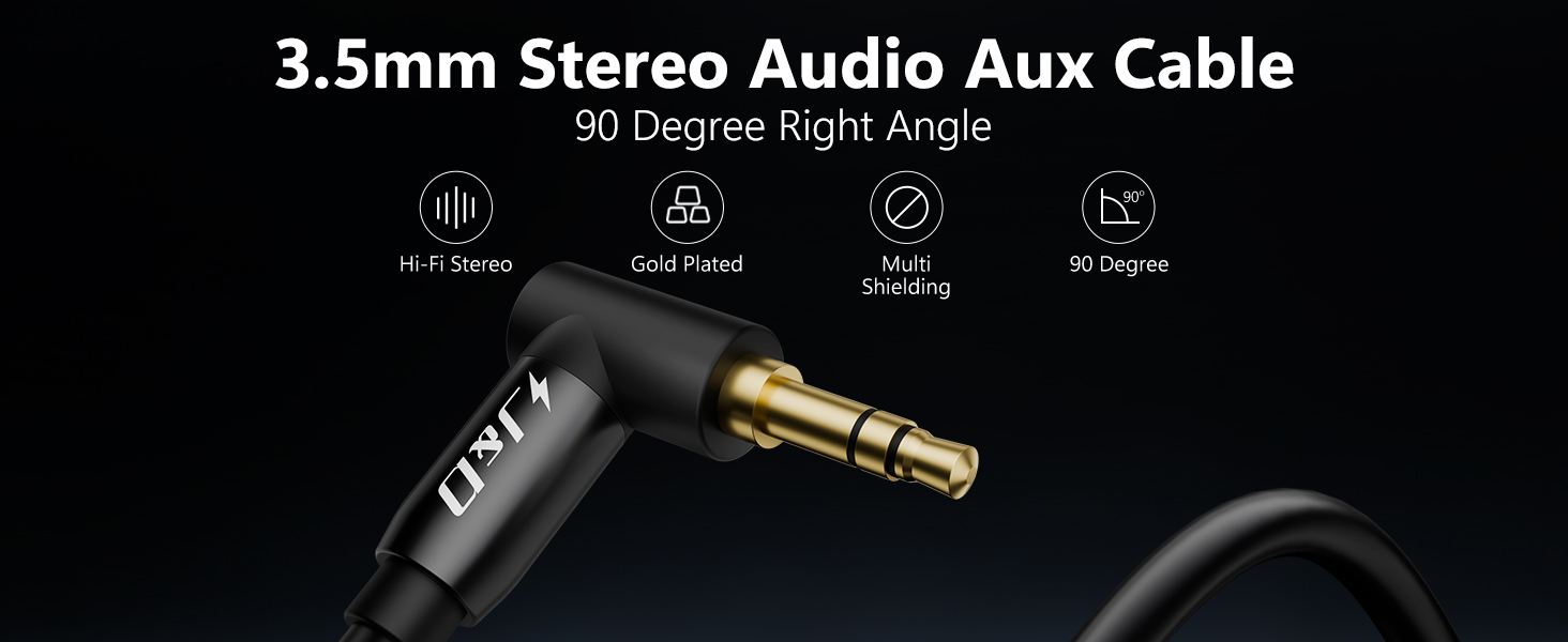 aux cable, 3.5mm audio cable 90 degree, aux cord, auxiliary cord, 3.5mm audio cable, cable auxiliar