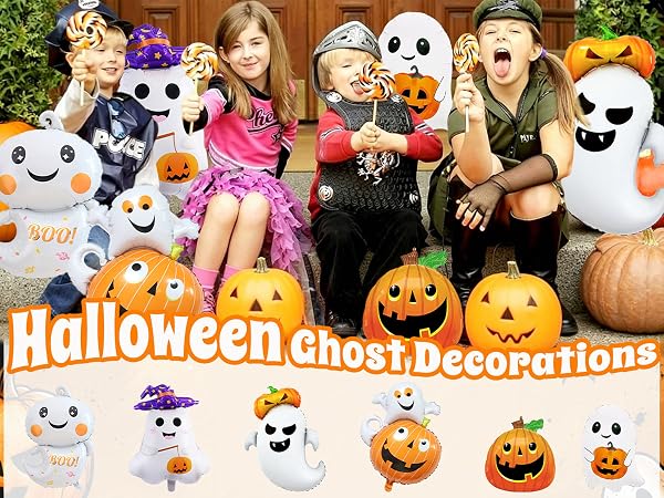 halloween balloons pumpkin balloon ghost balloons halloween party decor pumpkin decorations