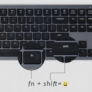 B6 Pro Ultra-Slim Wireless Keyboard