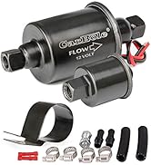 BANG4BUCK E8012S Universal Electric Fuel Pump 12V, 5-9 PSI Micro Low Pressure Fuel Transfer Pump ...