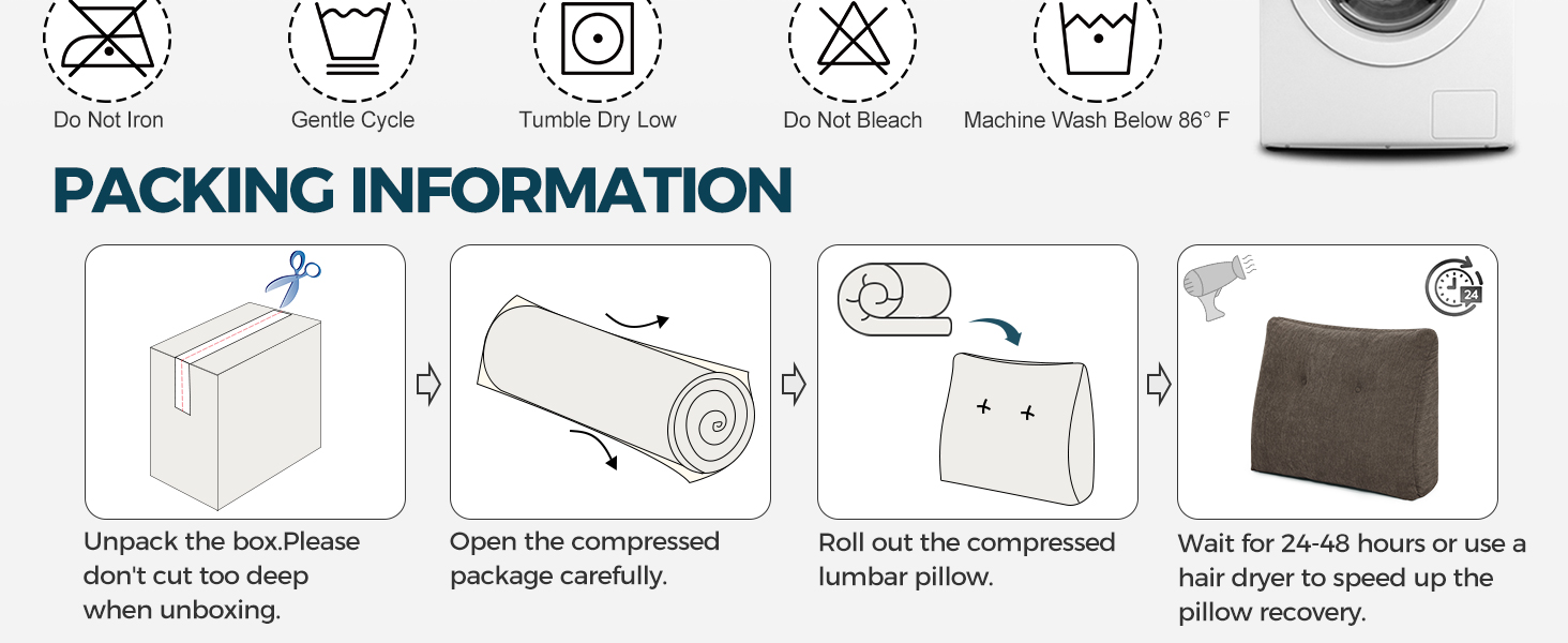 back support pillow