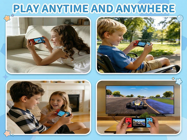 Lightweight and easy to carry, it&amp;#39;s perfect for gaming on the go or playing at home