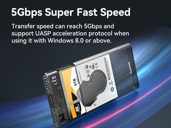 2.5" External Hard Drive Enclousre SSD HDD Typc-C PC laptop Xbox macbook data transfer storage