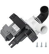 Beaquicy W10536347 W10155921 Washer Drain Pump with 3 Mounting Screws - Replacement for Whirl-poo...