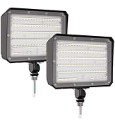 CINOTON 100W LED Flood Lights Outdoor, 14000LM IP65 Waterproof Outdoor Security Wall Light Fixtur...