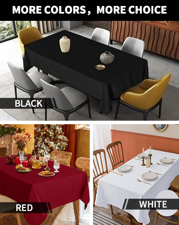 colorful tablecloth