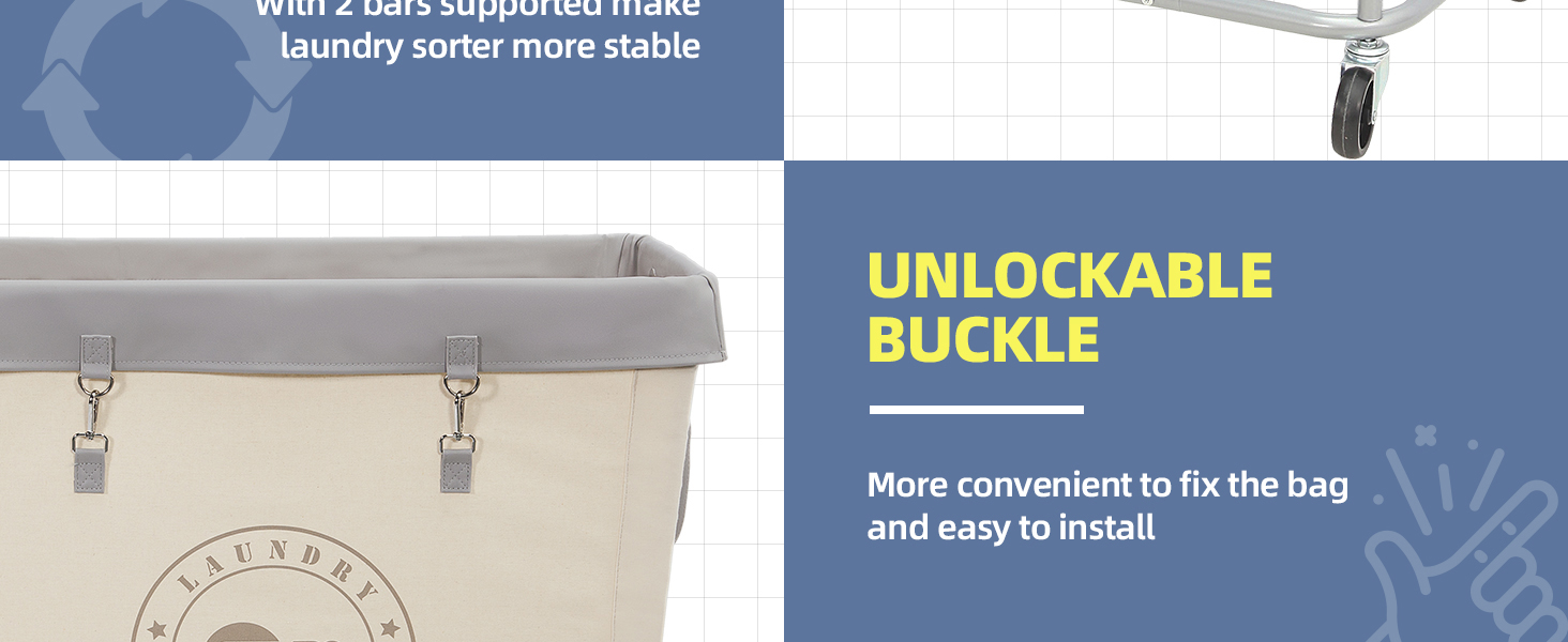 Industrial Laundry Hamper