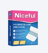 Niceful 20 Packs Hydrocolloid Bandages 2x2, HSA FSA Eligible Hydrocolloid Dressing, Small Hydroco...