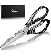 BoFuYuan Kitchen Scissors for Food 9''.Heavy Duty Kitchen Scissors All Purpose.Multipurpose Sharp...