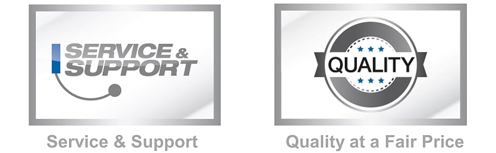 high quality products at fair prices knowledgeable technicians available to answer your questions