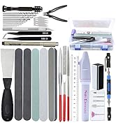 Gundam Model Tools Kit, LIFEGOO Upgraded Version 42Pcs Hobby Building Tools Kit with Plastic Tool...