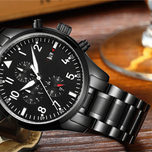 black watch band