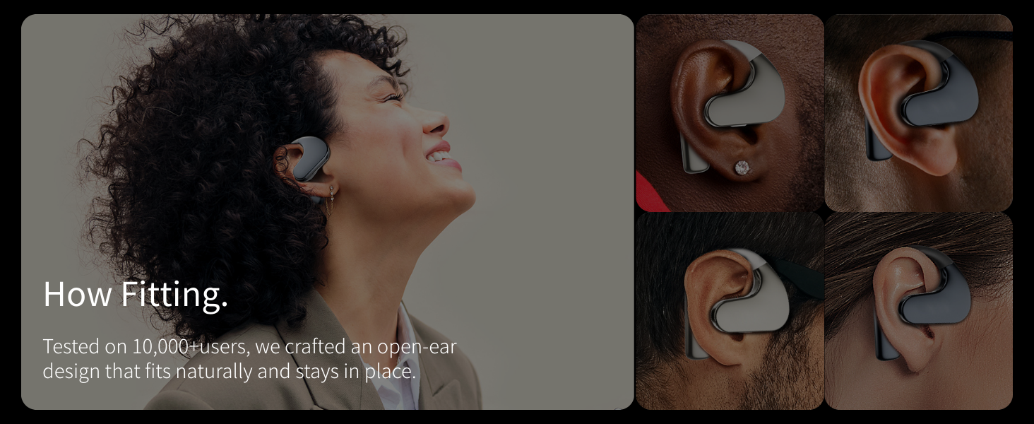 NEOQOQO open ear earbuds
