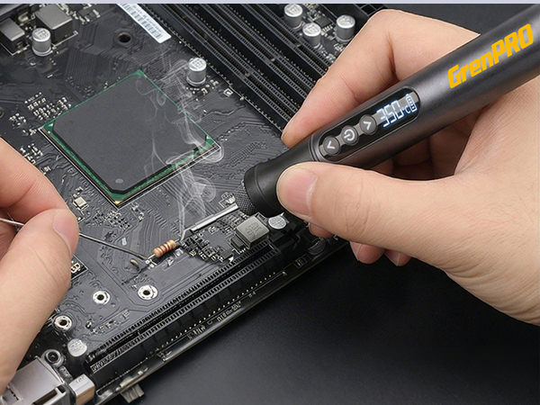 cordless soldering iron