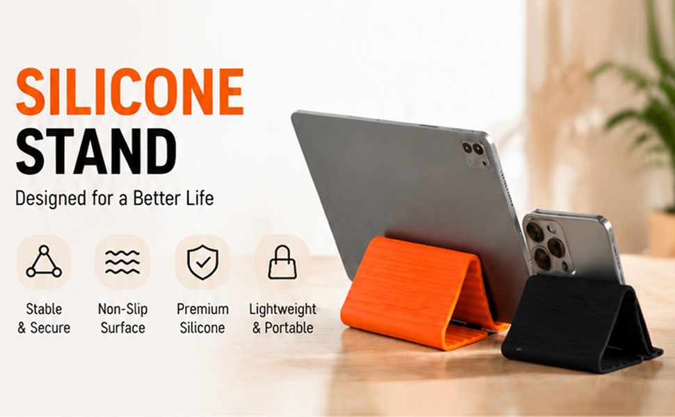 Flexible Silicone Phone Stand