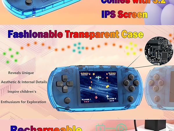 comes with 3.2 ips screen